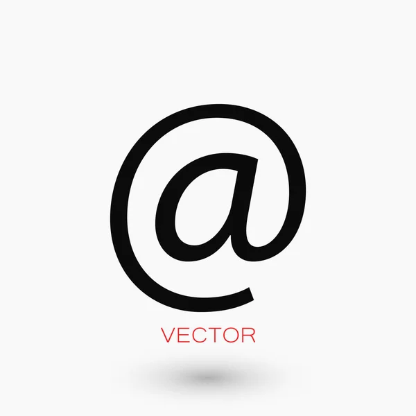 E-Mail-Symbolvektor — Stockvektor