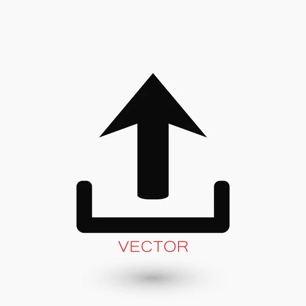 Carregar ícone vetorial — Vetor de Stock