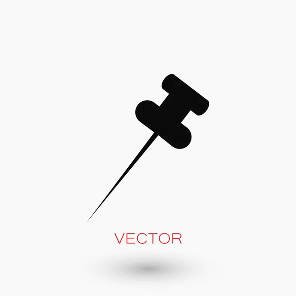 Pin-Symbol — Stockvektor