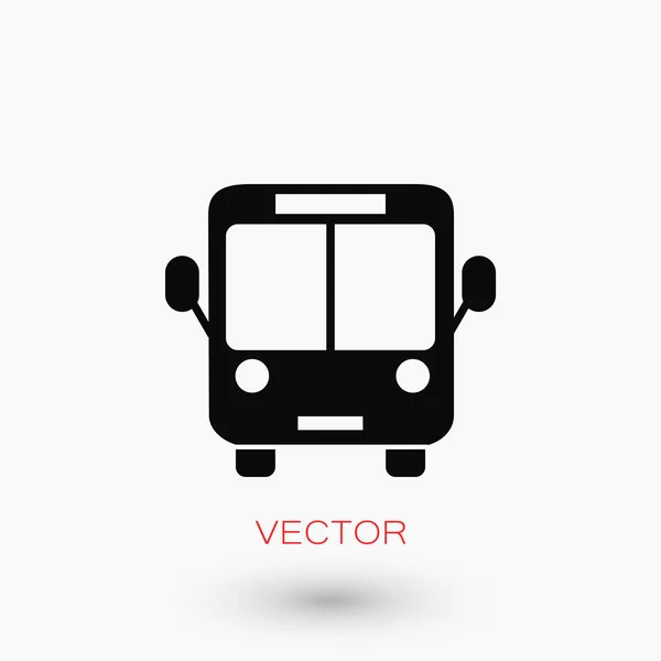 Вектор автобусной иконы — стоковый вектор