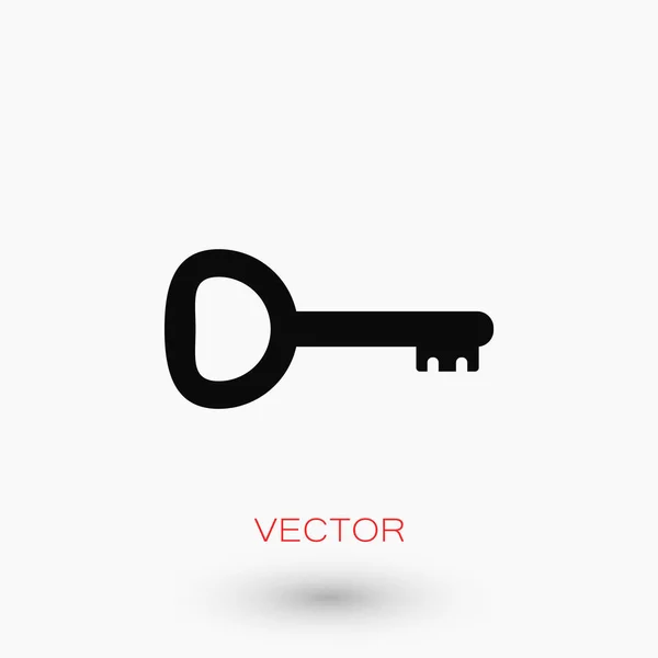 Schlüsselsymbol-Vektor — Stockvektor