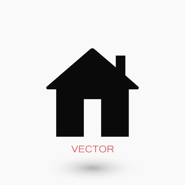 Vetor de ícone home — Vetor de Stock