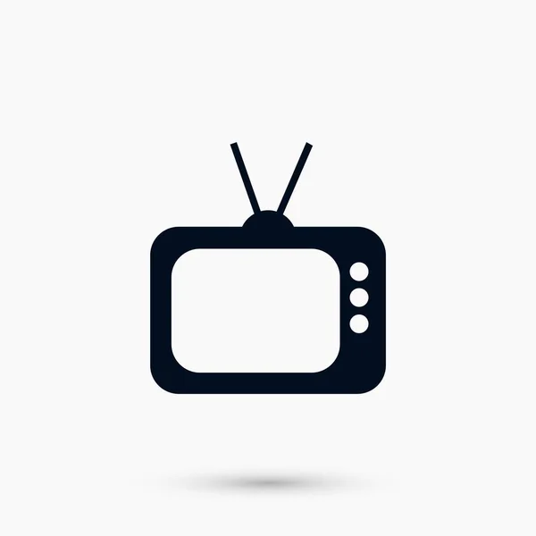 TV simge vektör — Stok Vektör