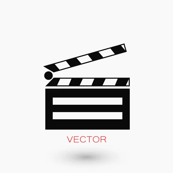 Conjunto ícones cinematografia ícone do cinema — Vetor de Stock