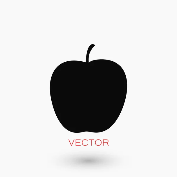 Apple icon vector — Stock Vector