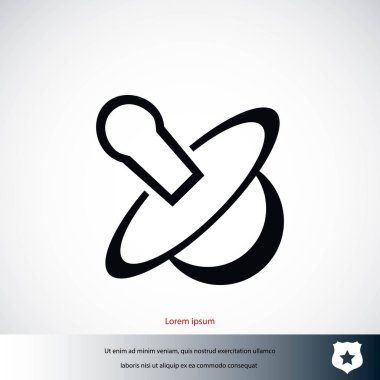 Bebeğin kukla vektör simgesi