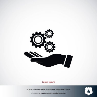 Kurulum ve destek simgesi