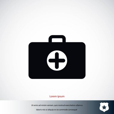 Hemşirelik çanta simgesi