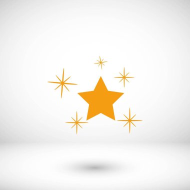 vektör yıldız simgesi