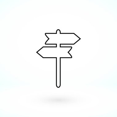 İmza posta vektör simgesi