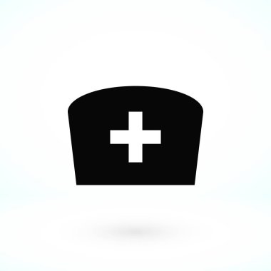 Düz hemşire simgesi