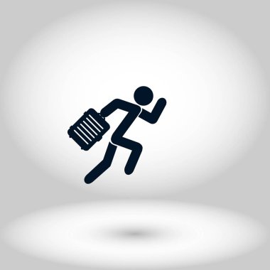 İnsanlar çanta simgesi