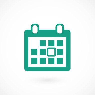 Takvim vektörü simgesi