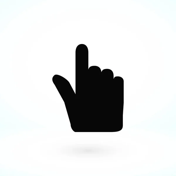 Pictogram van een hand cursor vecior — Stockvector