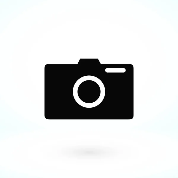 Foto-Kamera-Vektorsymbol — Stockvektor