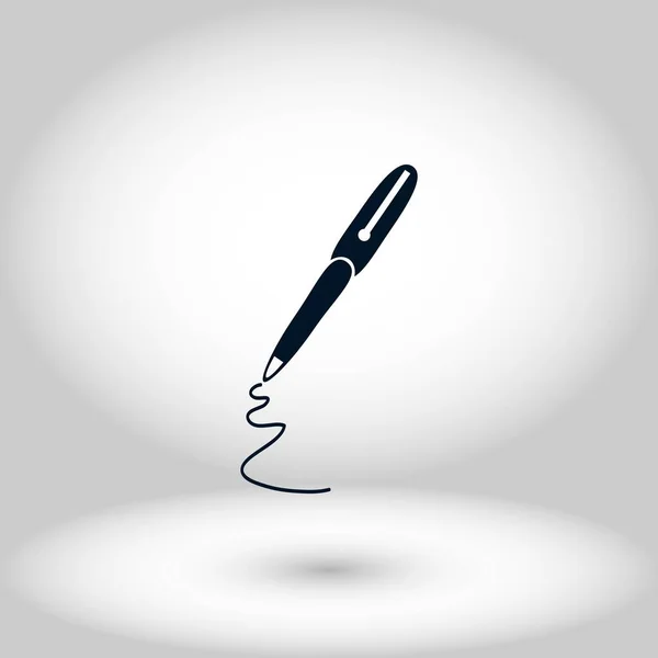 Kalem simge vektör — Stok Vektör