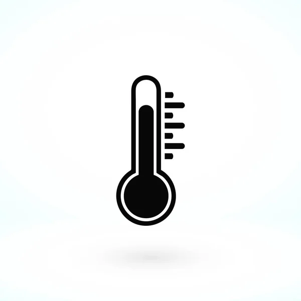 Icône vectorielle du thermomètre — Image vectorielle