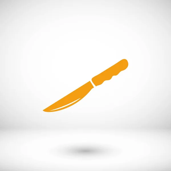 Vetor de ícone de faca — Vetor de Stock