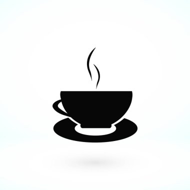 Kahve simge vektör