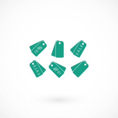 alışveriş simgeler vektör