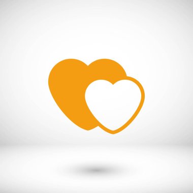 Kalp Vektörü Simgesi