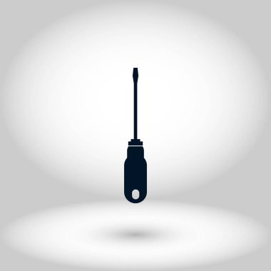 Tornavida vektör simgesi