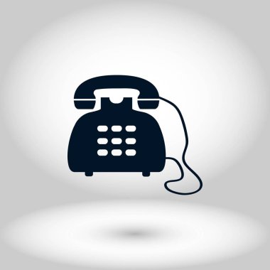 Telefon simge vektör
