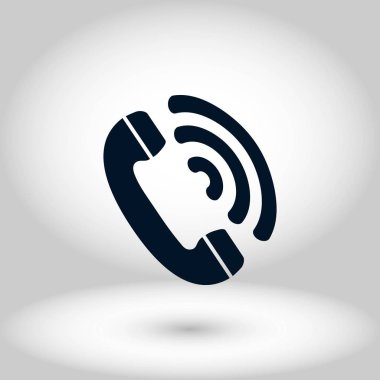 telefon alıcısı vektör simgesi