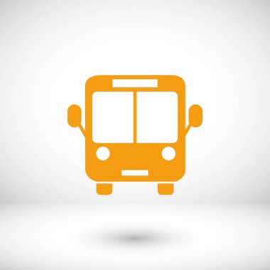 otobüs simge vektör