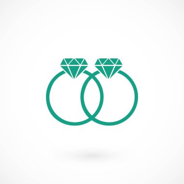 Yüzük vektör simgesi