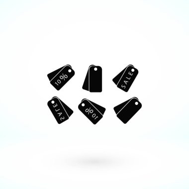 alışveriş simgeler vektör