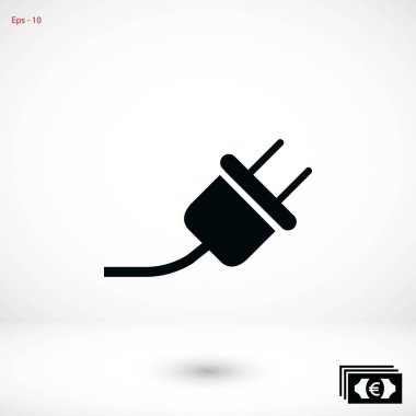 elektrik prizinden simgesi