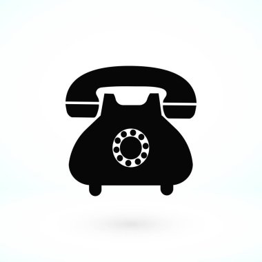 Telefon simge vektör