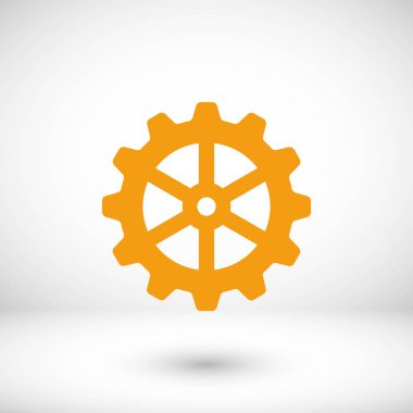 dişli simge vektör