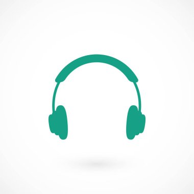 Kulaklık simge vektör