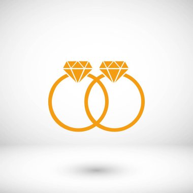 Yüzük vektör simgesi