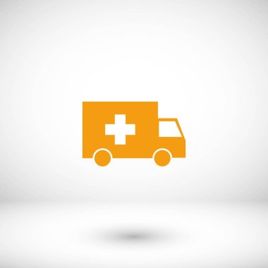 Ambulans araba simgesi