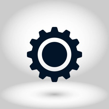 dişli simge vektör