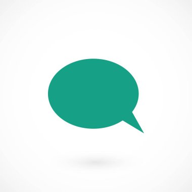 iletişimin bir düz simgesi