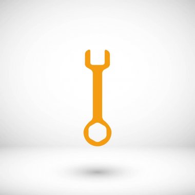 İngiliz anahtarı anahtar işareti simgesi