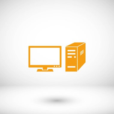 bilgisayar vektör simgesi