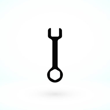 İngiliz anahtarı anahtar işareti simgesi