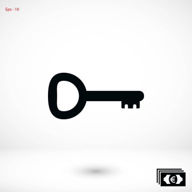 anahtar simge vektör