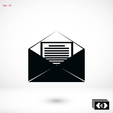 posta işareti simgesi,