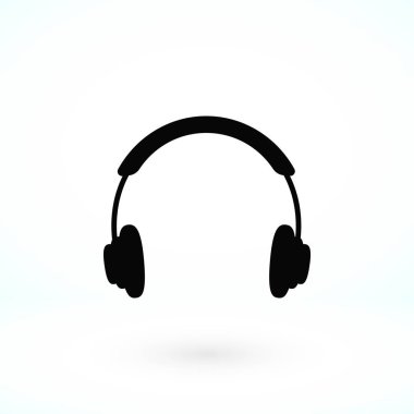Kulaklık simge vektör