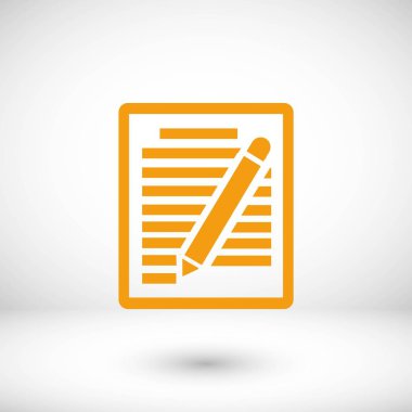 Kağıt vektör simgesi