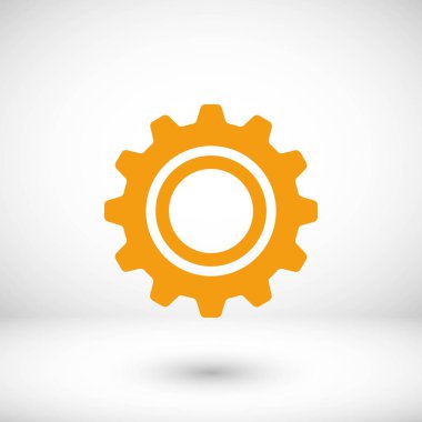 dişli simge vektör