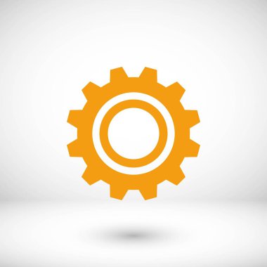 dişli vektör simgesi