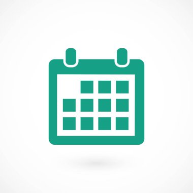 takvim simge vektör