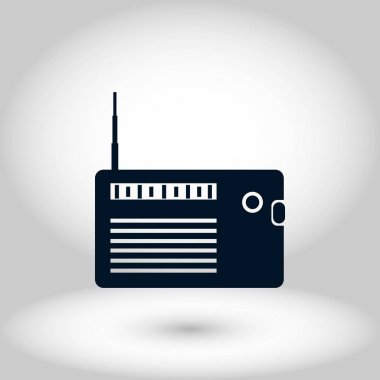 radyo simge vektör